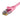CAT6 UTP internetkabel roze met RJ45 connector, close-up van de plug, met zicht op de gekleurde draden en de robuuste trekontlasting.