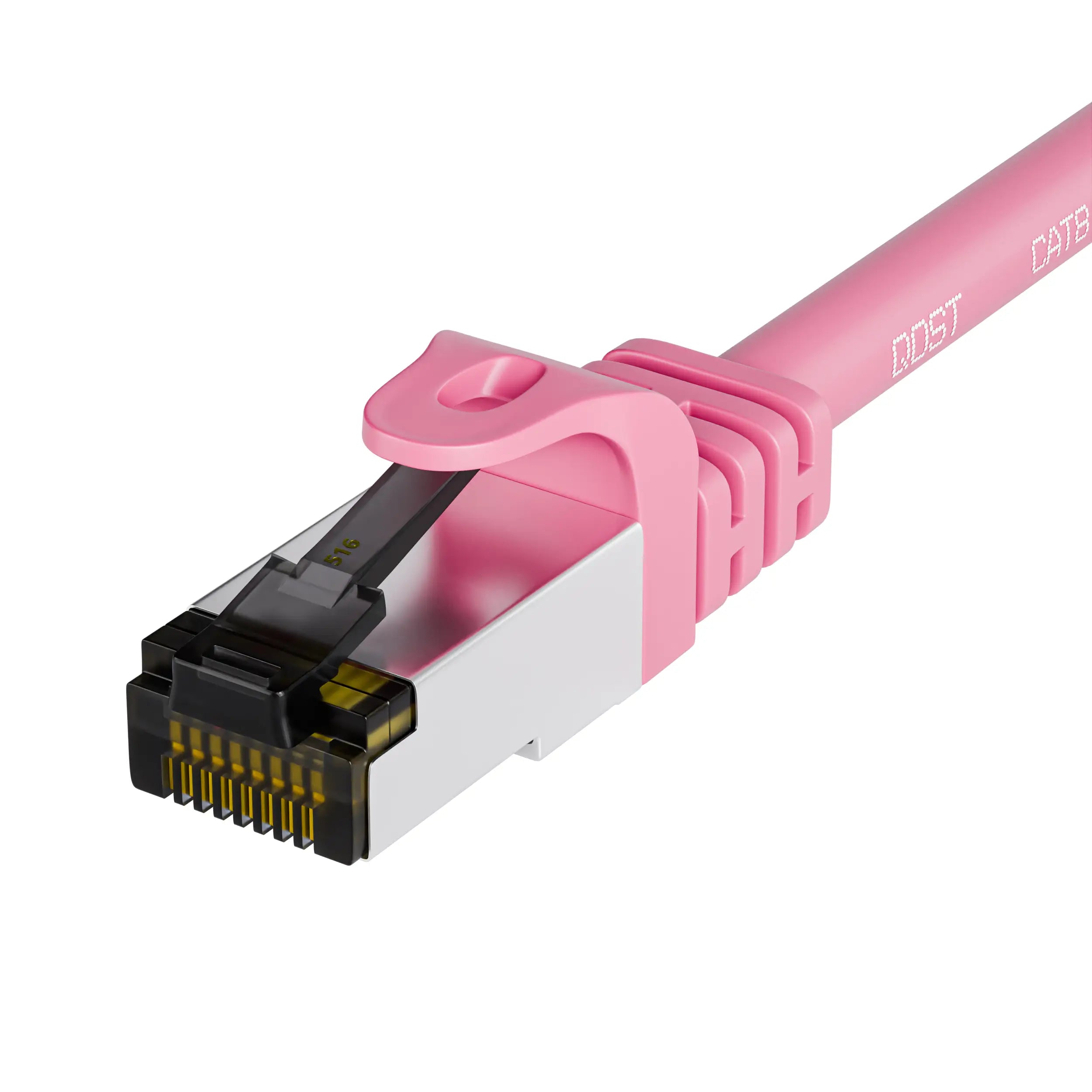 CAT8.1 S/FTP (PIMF) internetkabel 3m roze